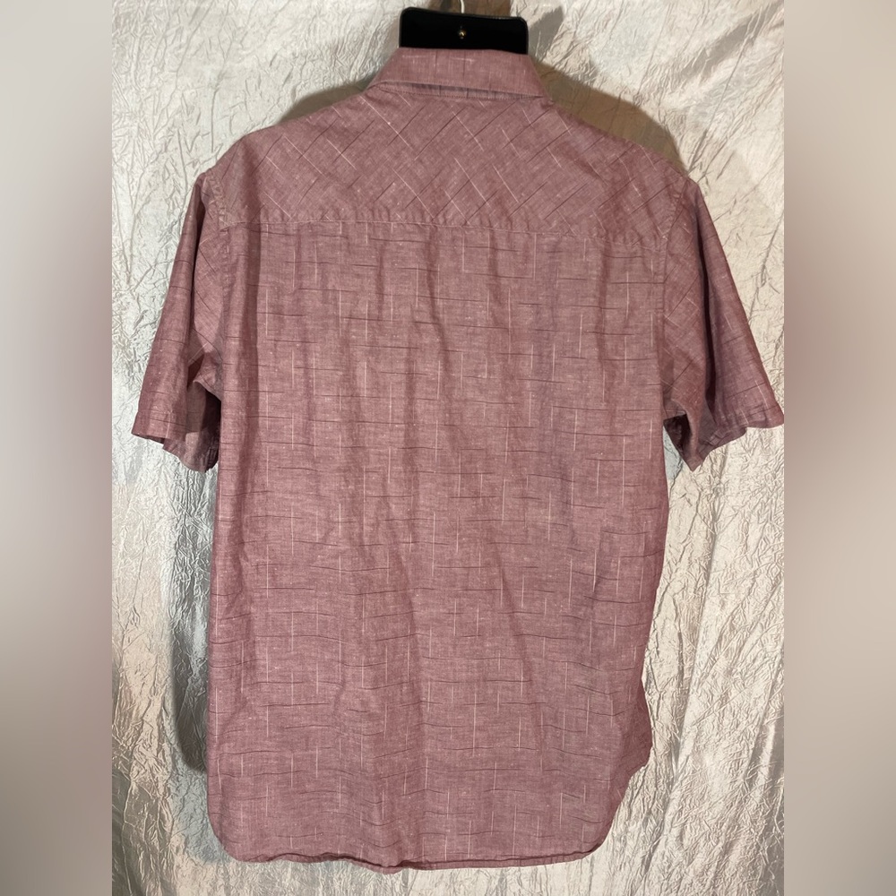 Travis Mathew Xl Short Sleeved Button Up Cotton S… - image 2